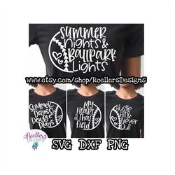 softball svg, baseball svg, softball shirt, baseball shirt, summer days and double plays, my heart is on that field, cri