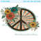 Retro boho peace sign flowers popular best seller png sublimation design download - 1.jpg