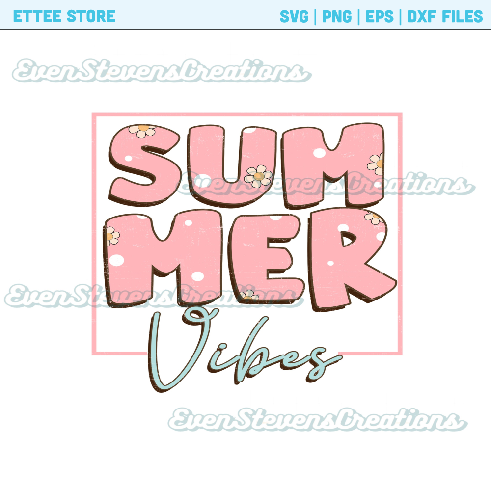 Retro summer vibes flowers floral popular best seller trending png svg sublimation design download - 1.jpg