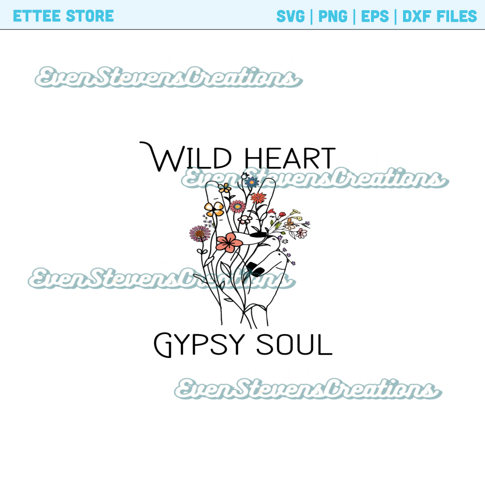 Wild heart gypsy soul boho peace sign flowers retro popular best seller png sublimation design download - 1.jpg