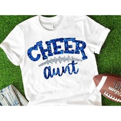 cheer svg, cheer aunt svg, cheer aunt shirt, svg, svg, dxf, eps, png, football, football aunt, shirt, shorts and lemons,