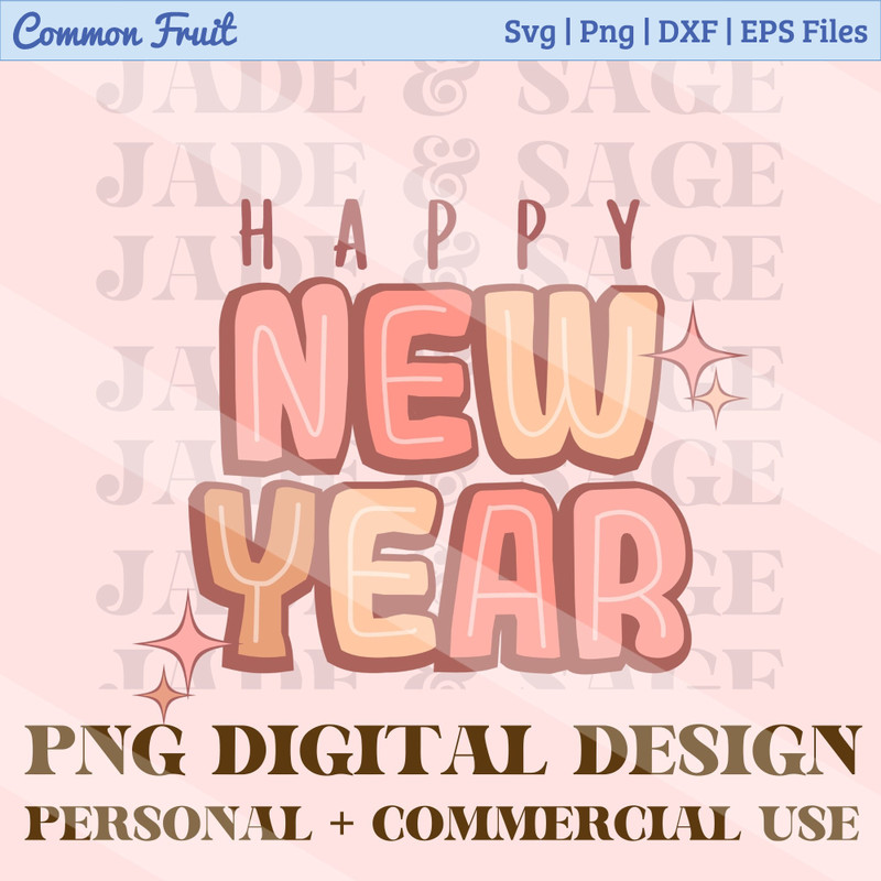 2023 PNG, Happy New Year Sublimation Design, Happy New Year, Sublimation Design Download, New Year PNG, 2023 PNG, Commercial Use - 1.jpg