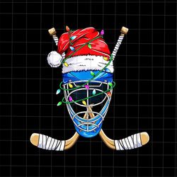 hockey player santa christmas png, hockey player xmas png, hockey player santa hat png, hockey player - douglashardin