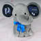 Personalized Elephant For Newborn Baby, Custom Elephant Baby Keepsake, Unique Baby Shower Gift, Custom Elephant Plush Toy For Baby - 7.jpg
