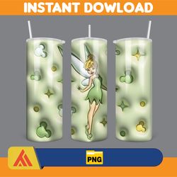 inflated mickey and friends cartoon tumbler, winnie the pooh tumbler wraps 20oz skinny sublimation (13)