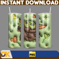 inflated mickey and friends cartoon tumbler, winnie the pooh tumbler wraps 20oz skinny sublimation (1)