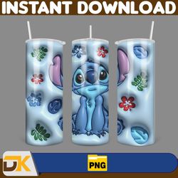 inflated mickey and friends cartoon tumbler, winnie the pooh tumbler wraps 20oz skinny sublimation (11)