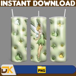 inflated mickey and friends cartoon tumbler, winnie the pooh tumbler wraps 20oz skinny sublimation (13)