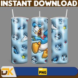 inflated mickey and friends cartoon tumbler, winnie the pooh tumbler wraps 20oz skinny sublimation (3)