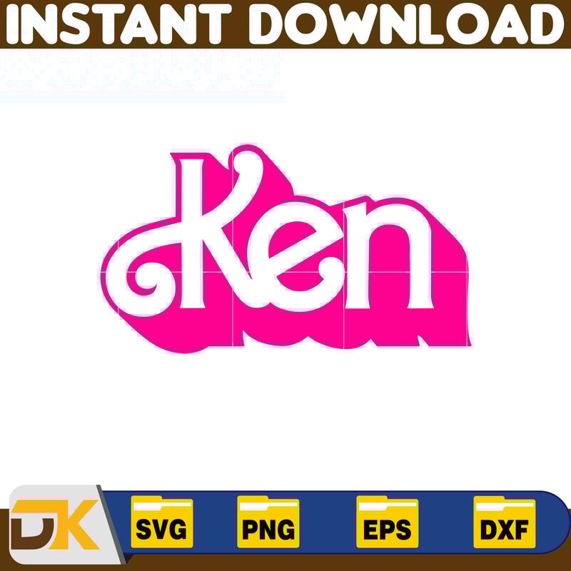 Barbi Icons Rainbow Inline Skate Flamingo Palm Ice Cream Sun, SVG PNG Clipart Digital Download (13).jpg