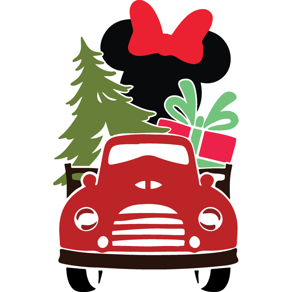 11_Christmas car minnie.png