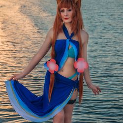 Rising of the Shield Hero anime Raphtalia Beach cosplay swimsuit costume - Made to order