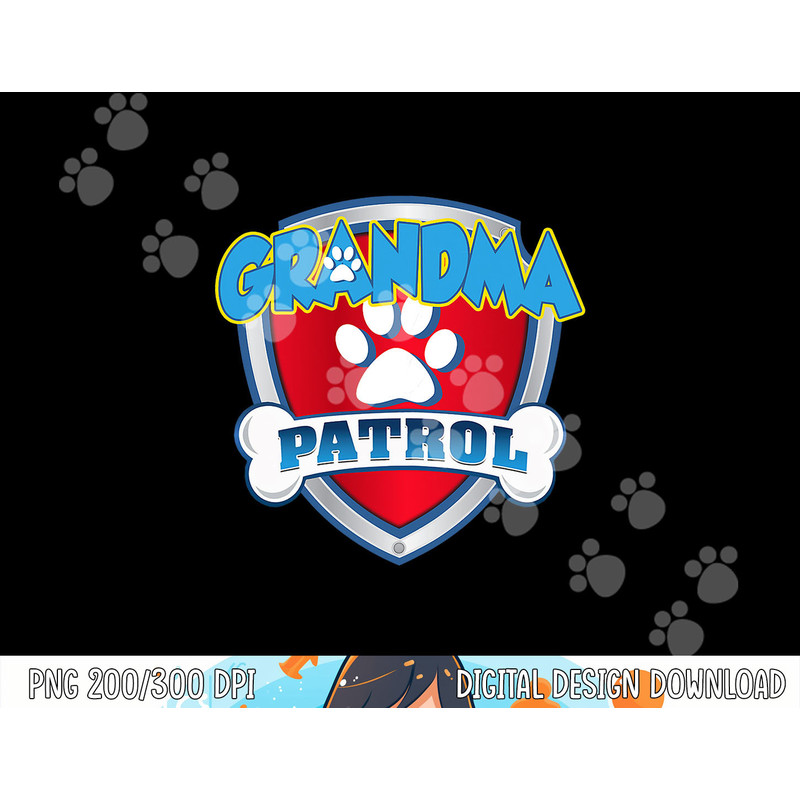 Funny Grandma Patrol - Dog Mom, Dad For Men Women png, sublimation (1) copy.jpg