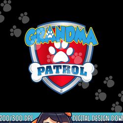 funny grandma patrol - dog mom, dad for men women  png, sublimation (1) copy