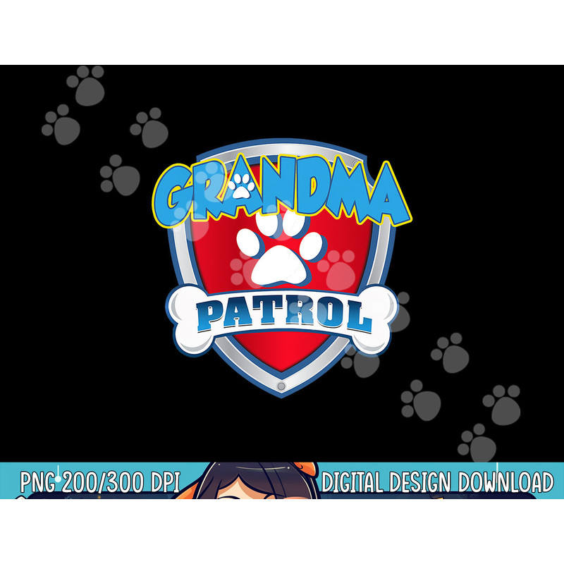 Funny Grandma Patrol - Dog Mom, Dad For Men Women png, sublimation (1) copy.jpg