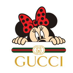 minnie mouse gucci svg, fashion brand svg, gucci logo svgbrand logo svg, logo svg, fashion brand svg, beer brand svg, sp