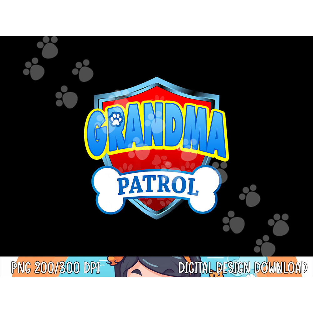 Funny Grandma Patrol - Dog Mom, Dad For Men Women  png, sublimation copy.jpg