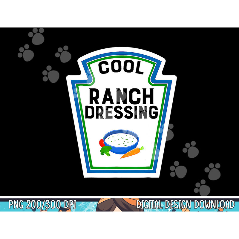 Funny Group Halloween Costume Ranch Dressing Group Condiment png, sublimation copy.jpg