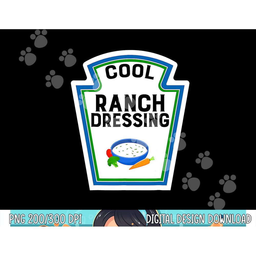 Funny Group Halloween Costume Ranch Dressing Group Condiment png, sublimation copy.jpg