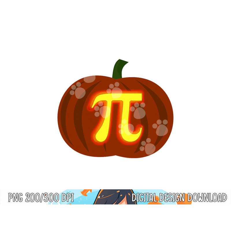 Funny Halloween and Thanksgiving Pumpkin Pi Math Shirt png, sublimation copy.jpg