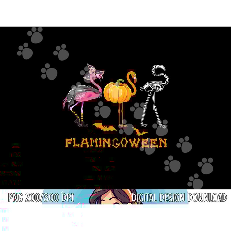 Funny Halloween Flamingo Costume Flamingoween png,sublimation copy.jpg