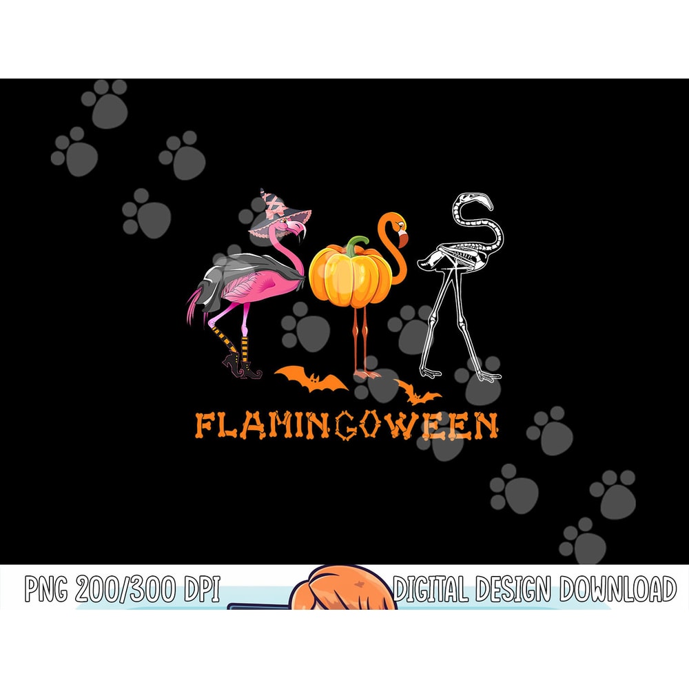 Funny Halloween Flamingo Costume Flamingoween png,sublimation copy.jpg