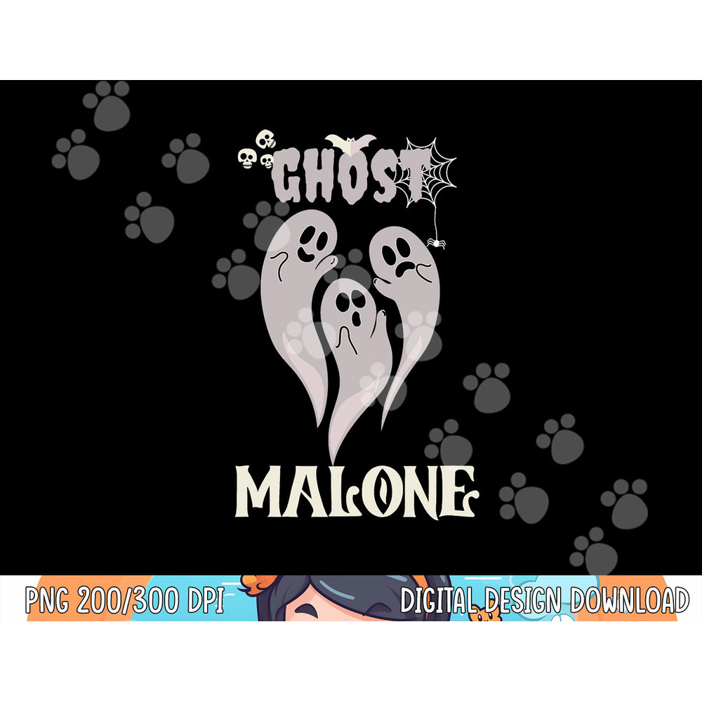 Funny Halloween Spooky Season Fall Season Cute Ghost Malone png, sublimation copy.jpg