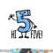 Funny Hi Five  High hand Hello wave number 5 kids gift  png, sublimation copy.jpg