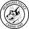 USA Wisconsin Milwaukee police canine unit badge vector file.jpg