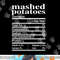 Funny Mashed Potatoes Family Thanksgiving Nutrition Facts png, sublimation copy.jpg
