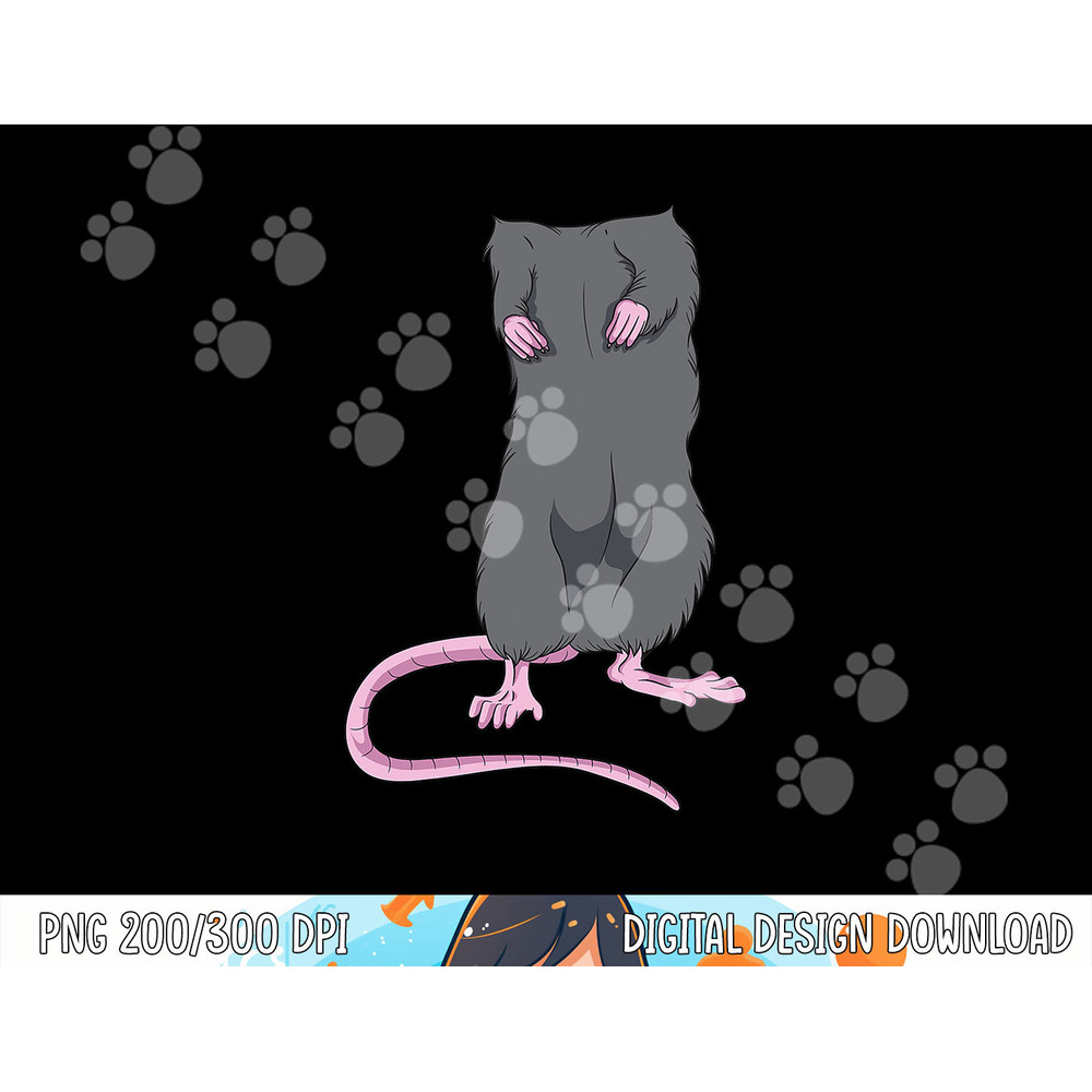 Funny Mouse Headless Halloween Rat Body Easy Costume Outfit png,sublimation copy.jpg