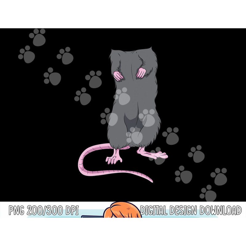 Funny Mouse Headless Halloween Rat Body Easy Costume Outfit png,sublimation copy.jpg