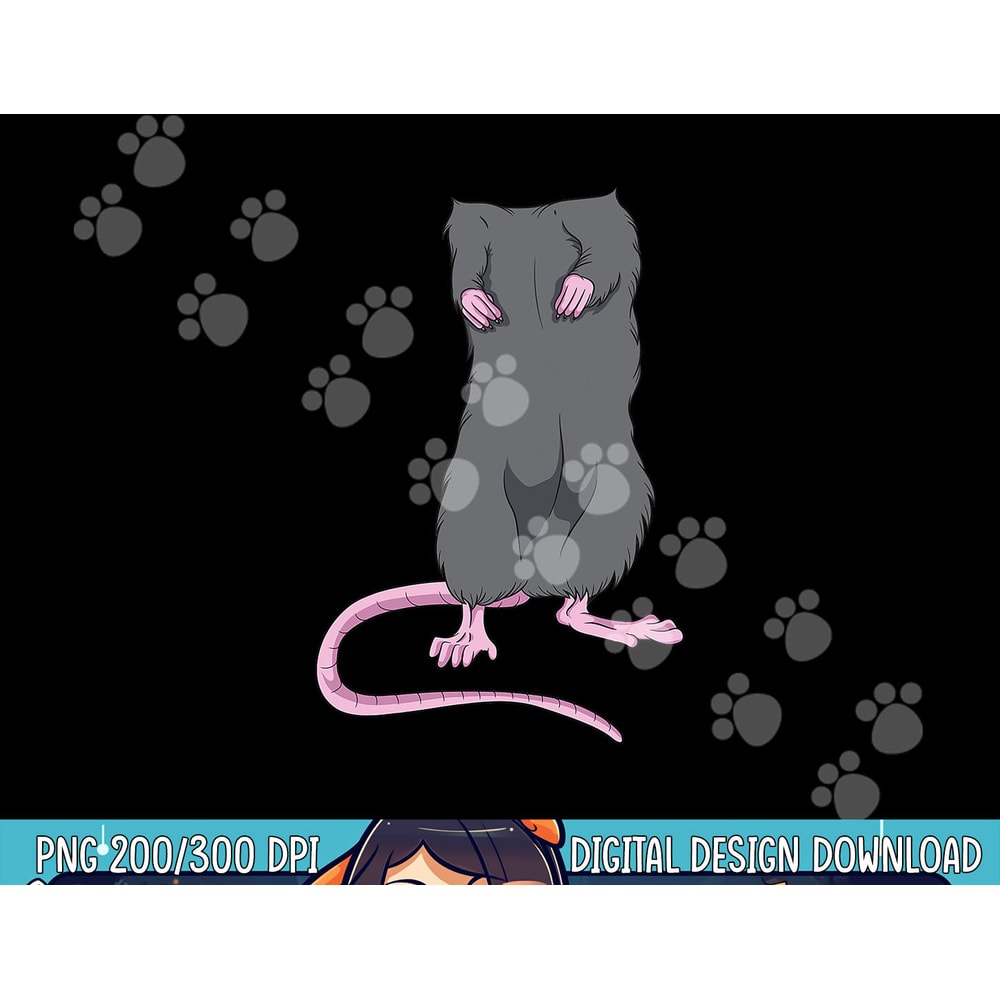 Funny Mouse Headless Halloween Rat Body Easy Costume Outfit png,sublimation copy.jpg