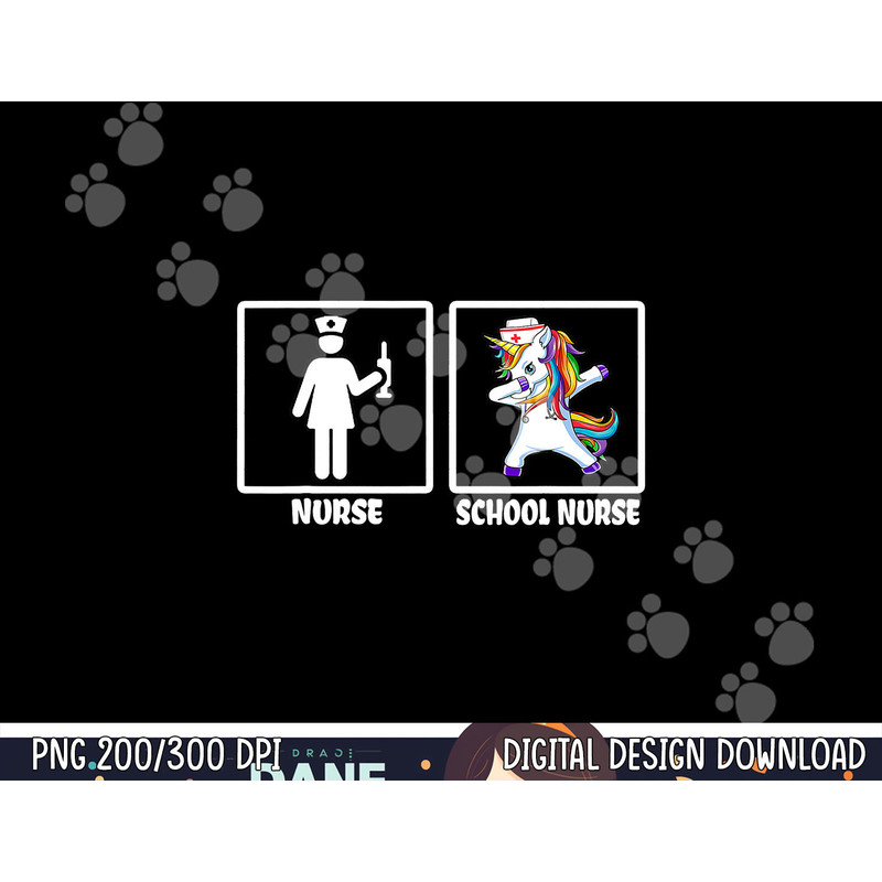 Funny Nurse vs School Nurse - School Nurse png, sublimation copy.jpg