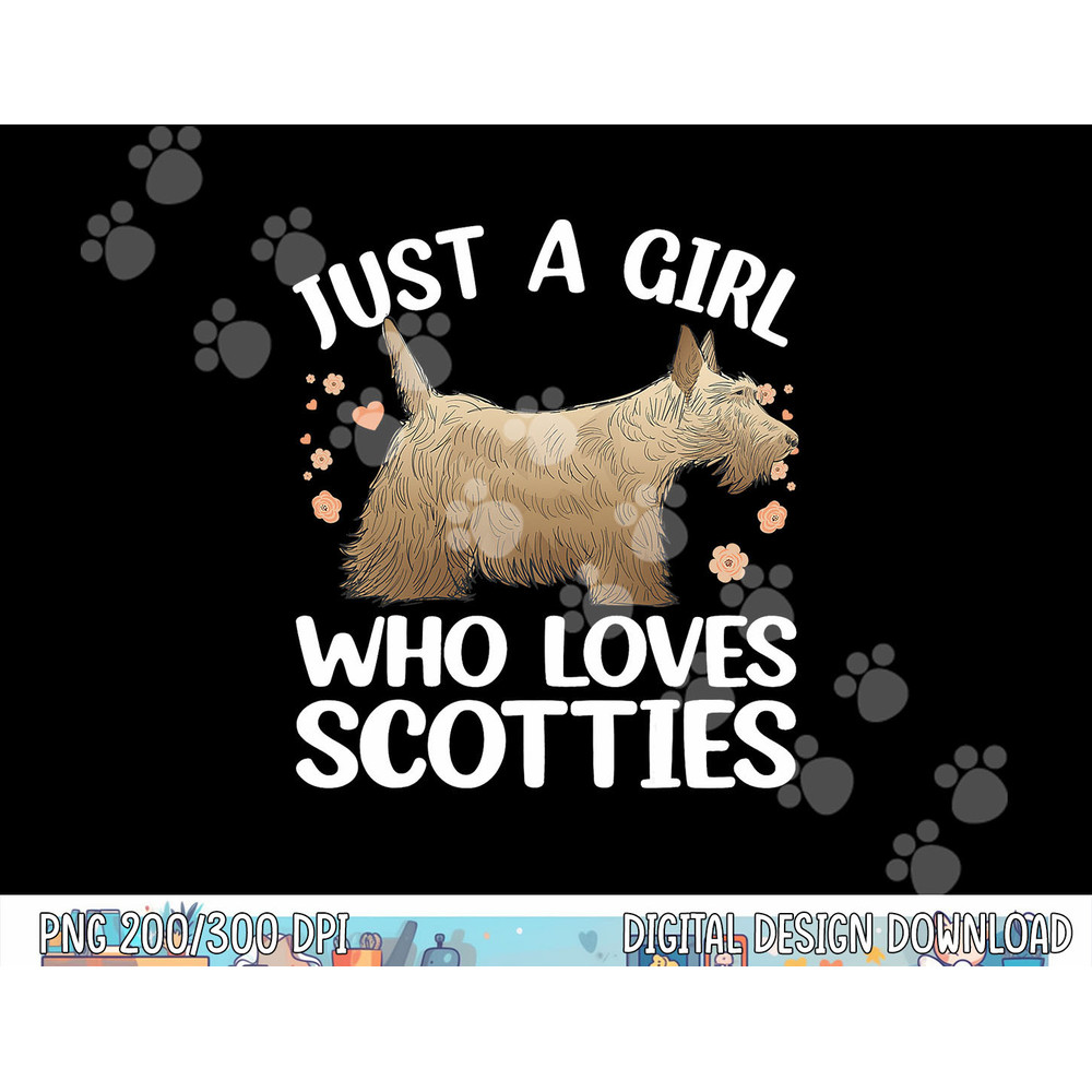 Funny Scottish Terrier Art For Girls Women Scottie Dog Lover  png, sublimation copy.jpg