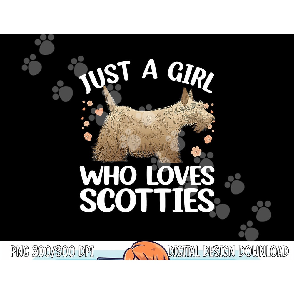 Funny Scottish Terrier Art For Girls Women Scottie Dog Lover png, sublimation copy.jpg