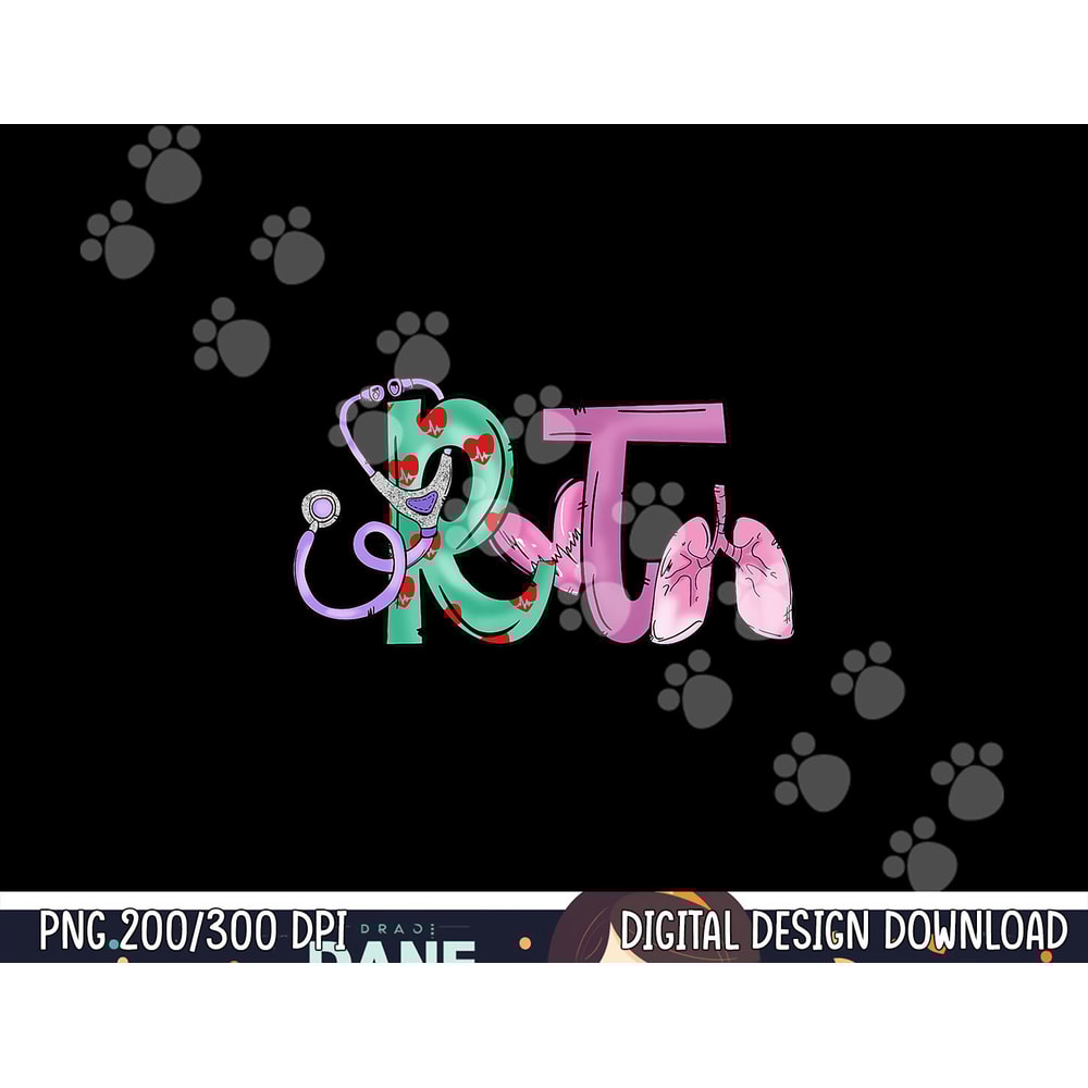 Funny Stethoscope With Heart RT Nurse Respiratory Therapist png, sublimation copy.jpg