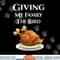Funny Thanksgiving Giving My Family The Bird at Christmas png, sublimation copy.jpg