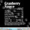 Funny Thanksgiving Sauce Food Shirt Cranberry Nutrition Fact png, sublimation copy.jpg