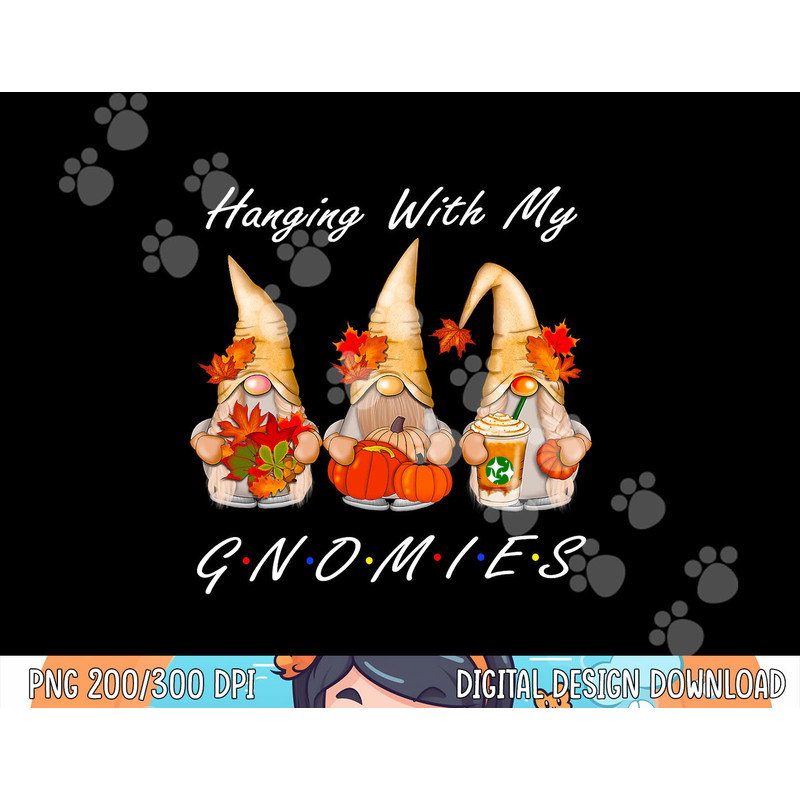 Funny Thanksgiving Shirts for Women Gnome - Gnomies Lover png, sublimation copy.jpg