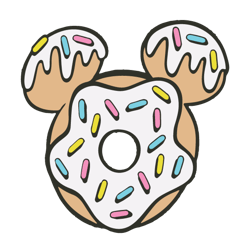 mickey donut svg, mickey mouse svg, mickey head logo, mickey minnie, disney logo, instant download