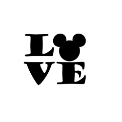 mickey love svg, disney svg, mickey mouse svg, mickey head logo, mickey minnie, disney logo, instant download