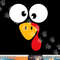 Funny turkey face for thanksgiving family costume png, sublimation copy.jpg