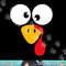 Funny turkey face for thanksgiving family costume png, sublimation copy.jpg