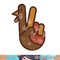 Funny Turkey Hand Thanksgiving Retro Vintage Green Top png, sublimation copy.jpg