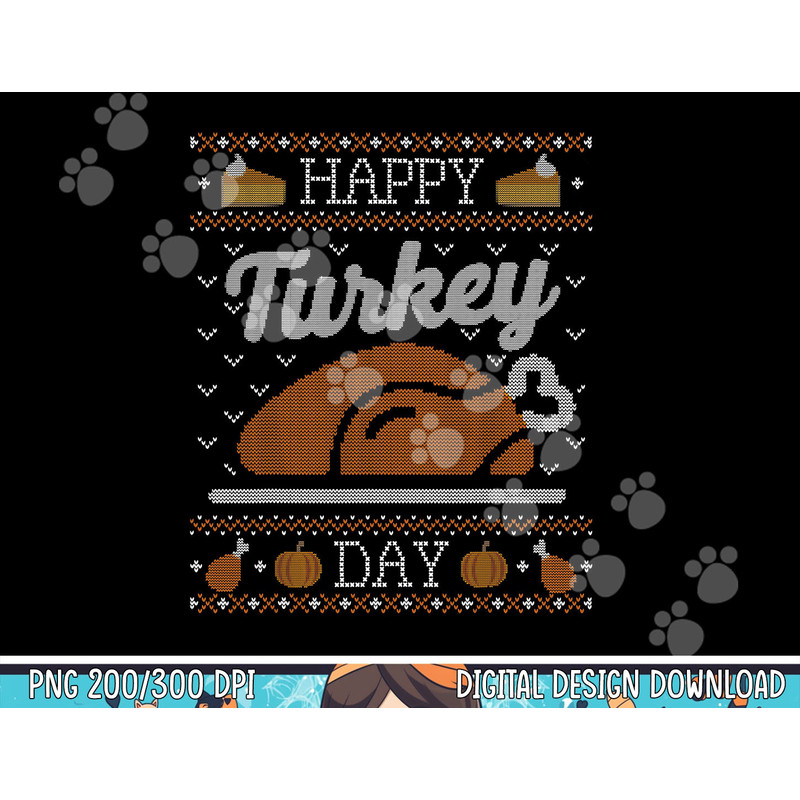 Funny Ugly Thanksgiving Sweater Shirt Happy Turkey Day Tee png, sublimation copy.jpg