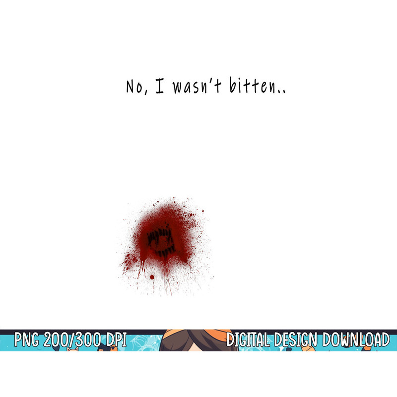 Funny Zombie Bite Halloween T shirt Bitten Injury Men Women png, sublimation copy.jpg
