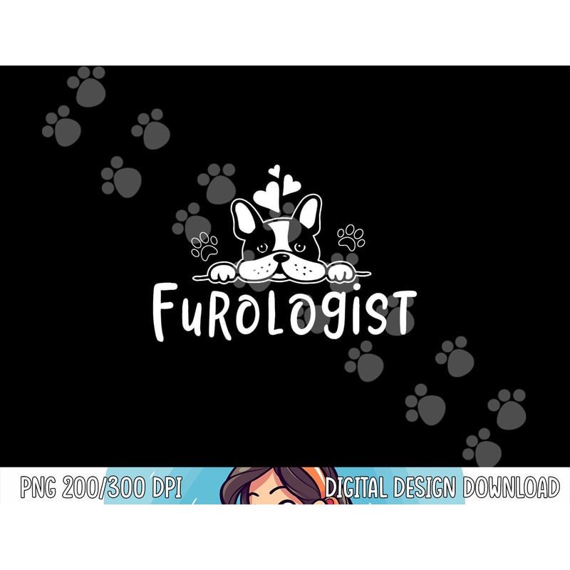 Furologist Funny Puppy Stylist Cute Dog Groomer png, sublimation copy.jpg