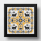 cat cross stitch pattern sampler