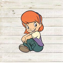 darby winnie the pooh 038 svg dxf eps pdf png, cricut, cutting file, vector, clipart